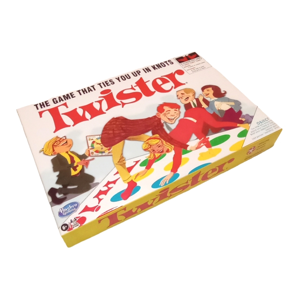 Like new! Hasbro Twister 1960's Game Board Reproduction Edition